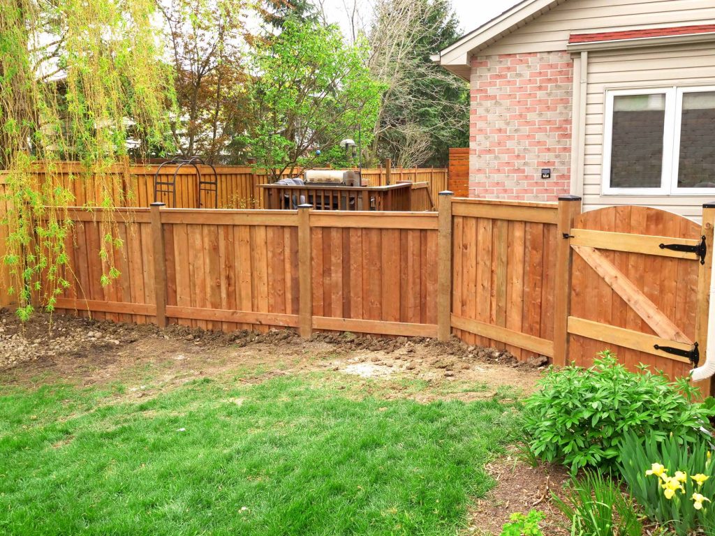 levelpostscustomwoodfencelondonontario3 Level Posts Post